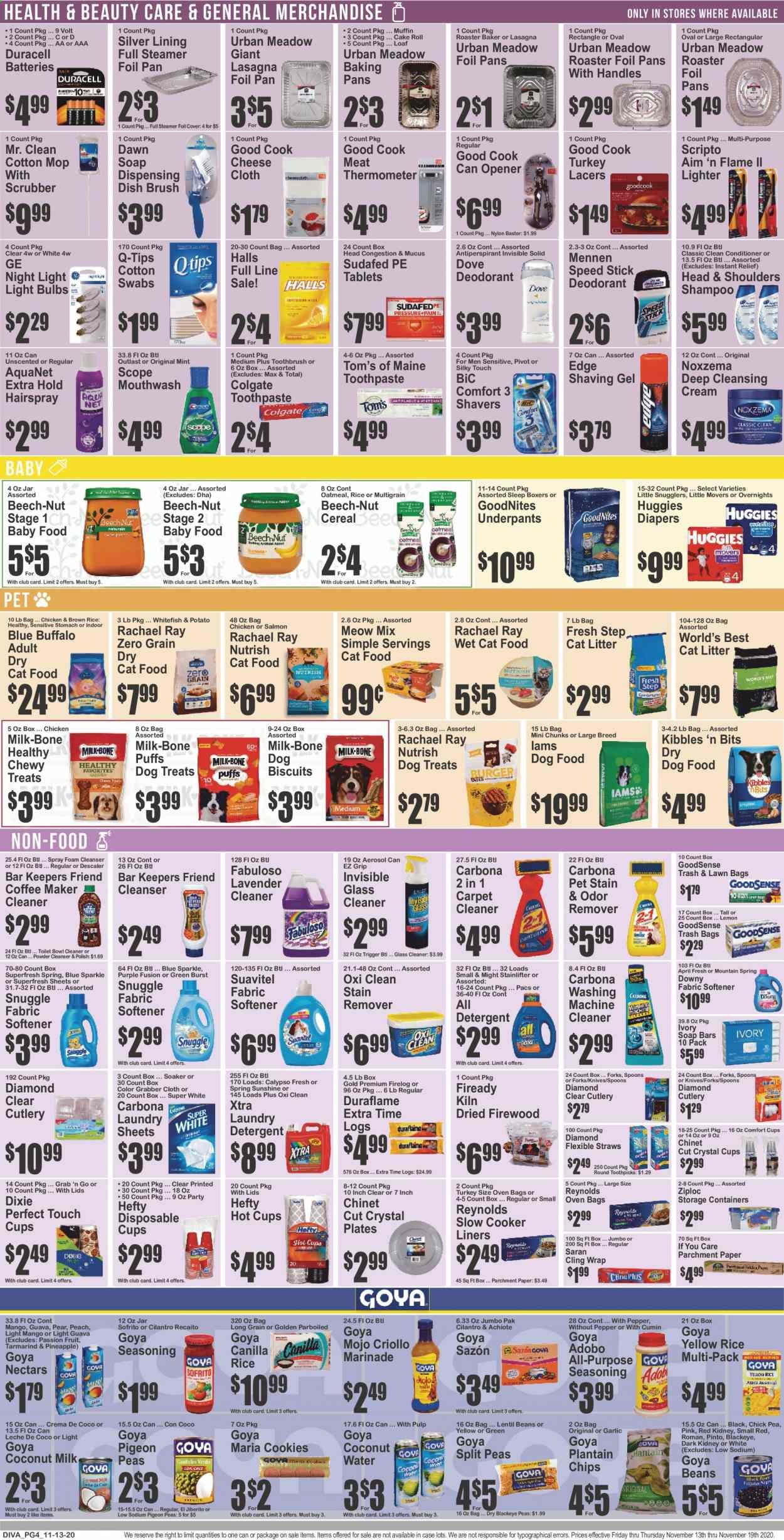 Key Food (NJ, NY) Weekly Ad Flyer November 13 to November 19