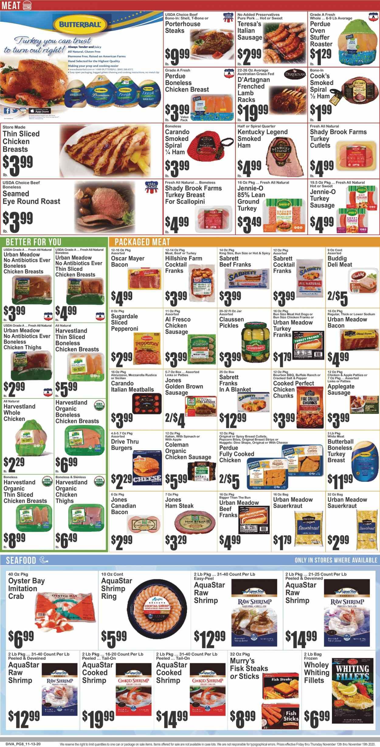 Key Food (NJ, NY) Weekly Ad Flyer November 13 to November 19