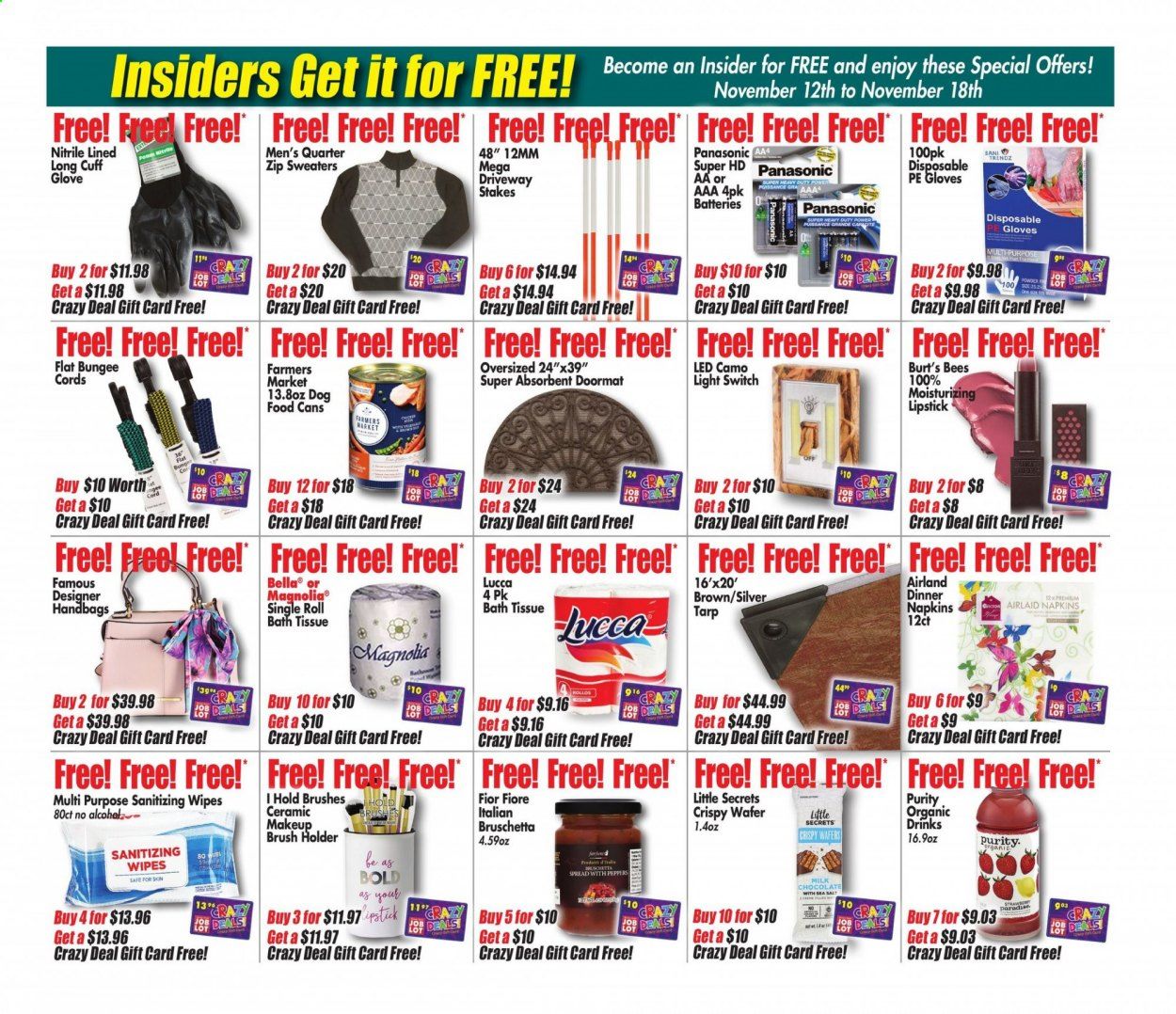 Ocean State Job Lot Weekly Ad Flyer November 12 to November 18