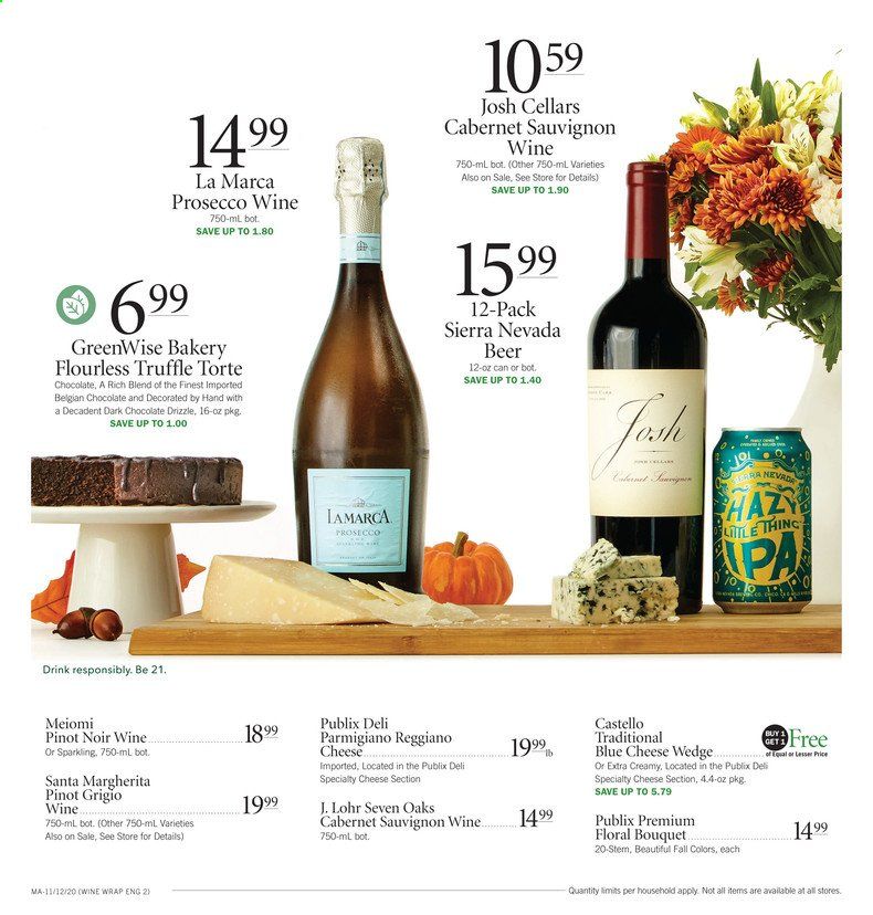 Publix (AL, FL, GA, NC, SC, TN) Weekly Ad Flyer November 12 to November 18