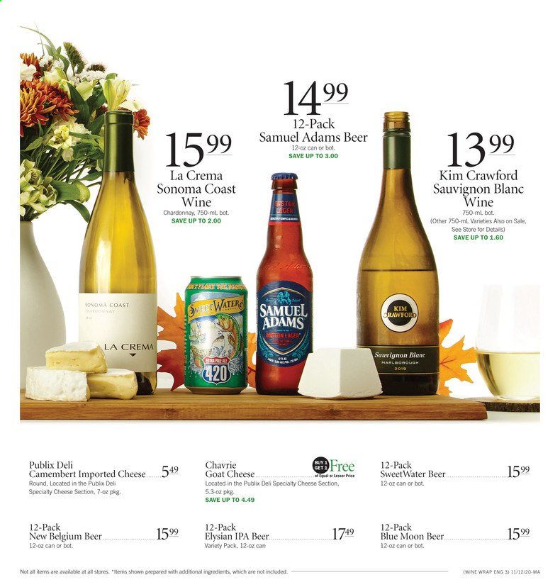 Publix (AL, FL, GA, NC, SC, TN) Weekly Ad Flyer November 12 to November 18