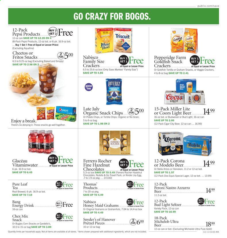 Publix (AL, FL, GA, NC, SC, TN) Weekly Ad Flyer November 12 to November 18