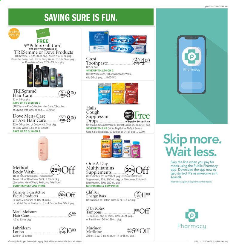 Publix (AL, FL, GA, NC, SC, TN) Weekly Ad Flyer November 12 to November 18