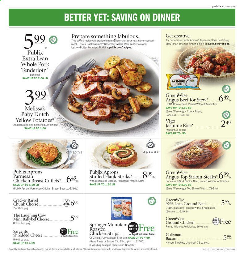 Publix (AL, FL, GA, NC, SC, TN) Weekly Ad Flyer November 12 to November 18