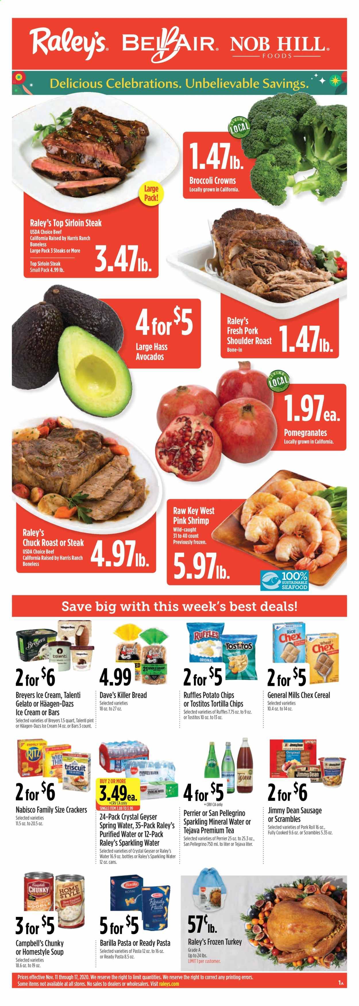 Raley's Weekly Ad Flyer November 11 to November 17