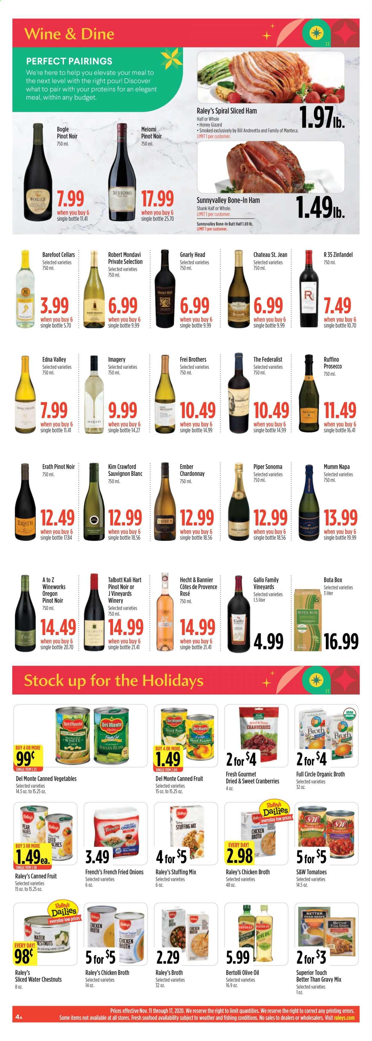 Raley's Weekly Ad Flyer November 11 to November 17