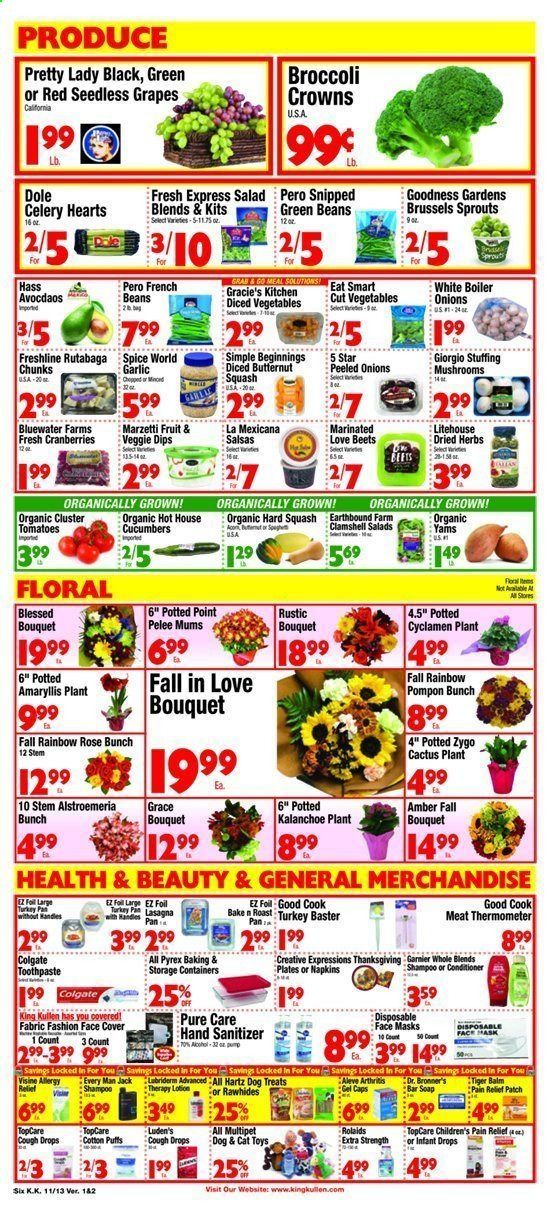 King Kullen Weekly Ad Flyer November 13 to November 19