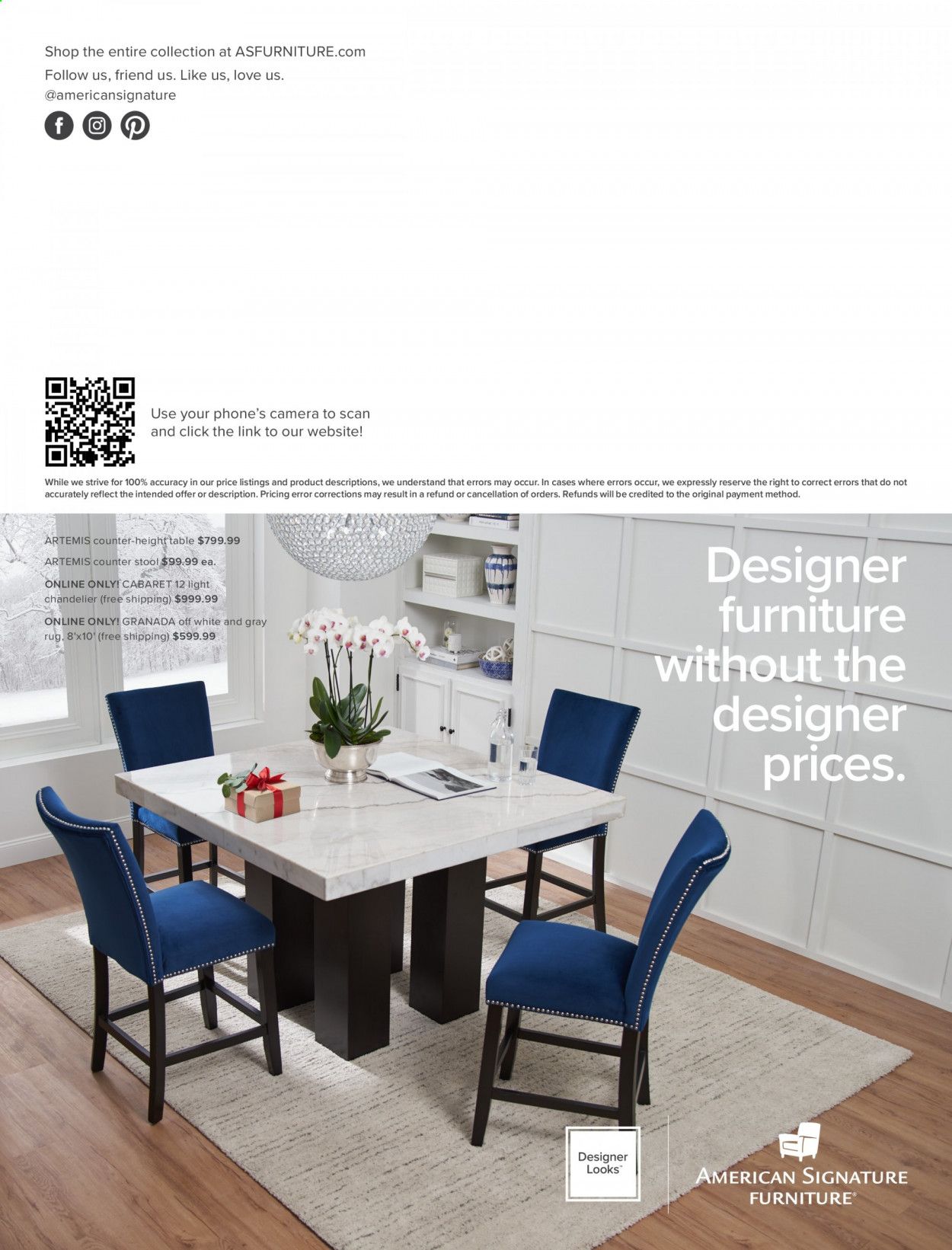 Value City Furniture Weekly Ad Flyer November 12 to November 19