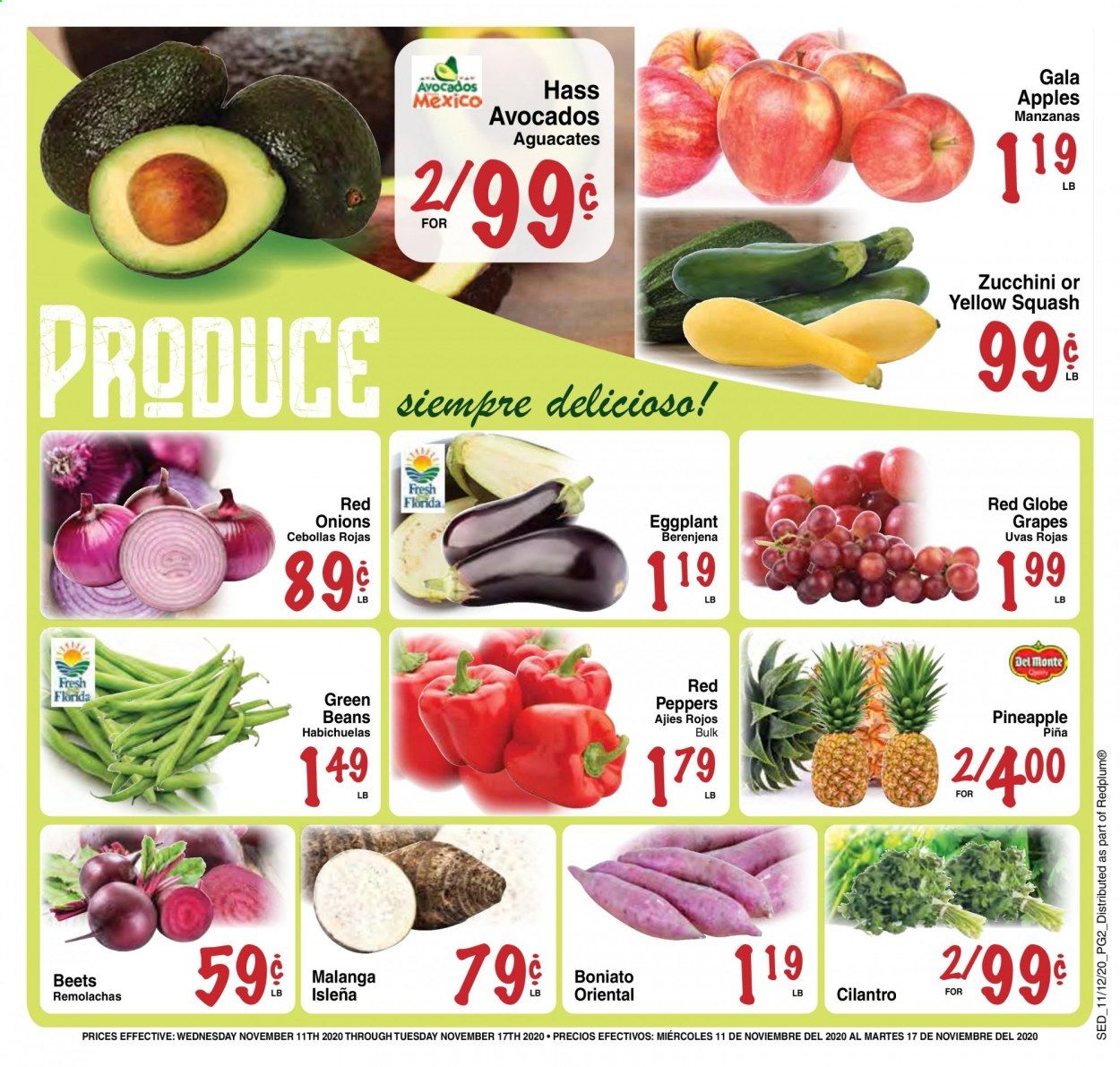 Sedano's (FL, Se) Weekly Ad Flyer November 11 to November 17