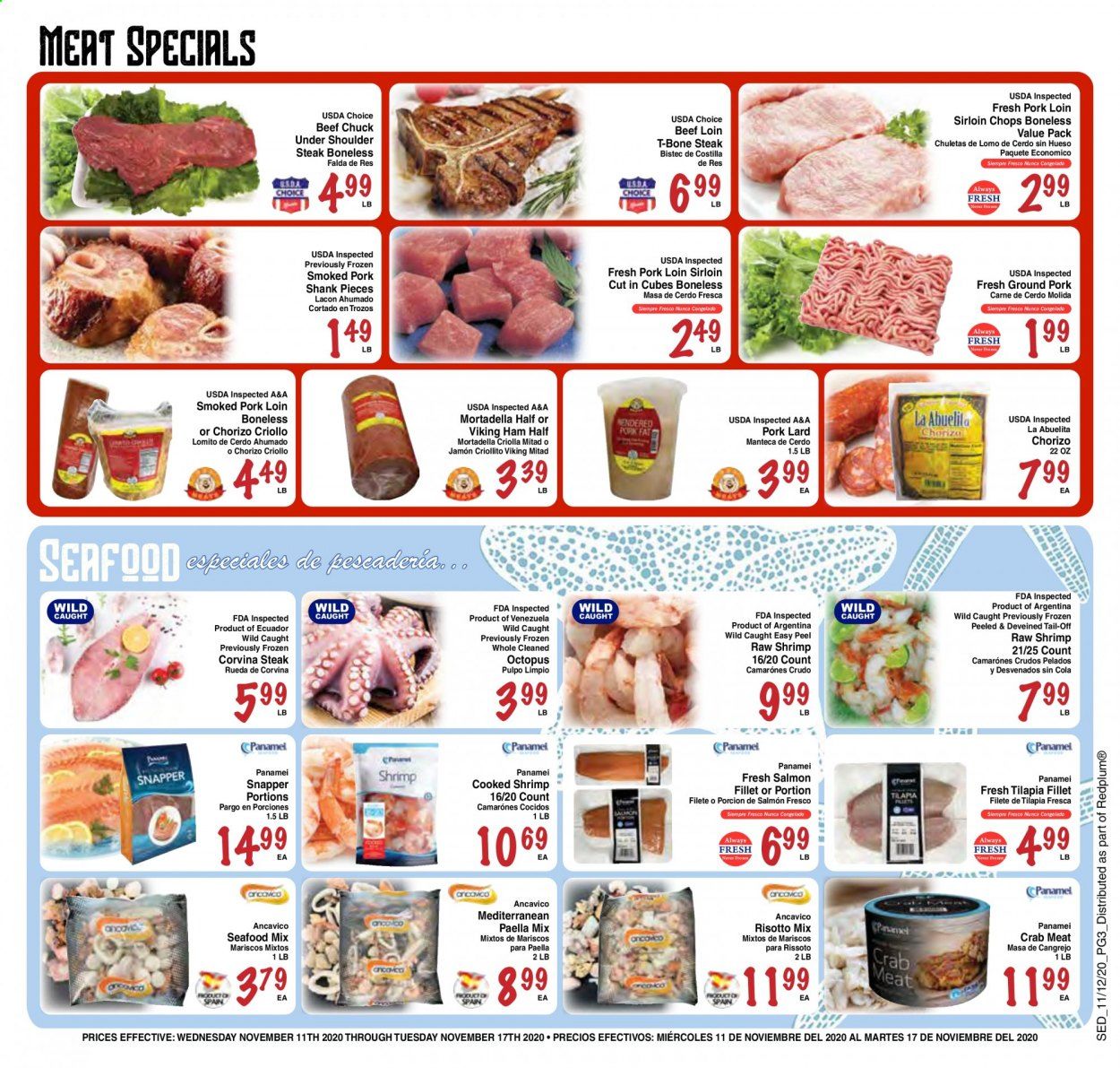 Sedano's (FL, Se) Weekly Ad Flyer November 11 to November 17