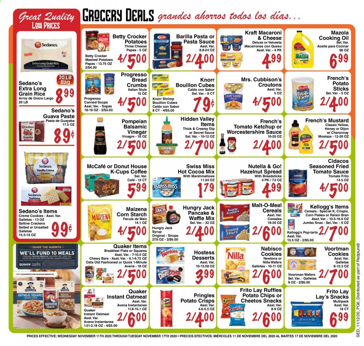 Sedano's (FL, Se) Weekly Ad Flyer November 11 to November 17