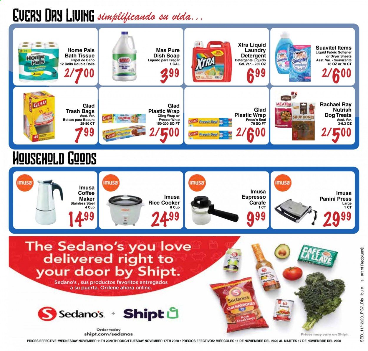 Sedano's (FL, Se) Weekly Ad Flyer November 11 to November 17