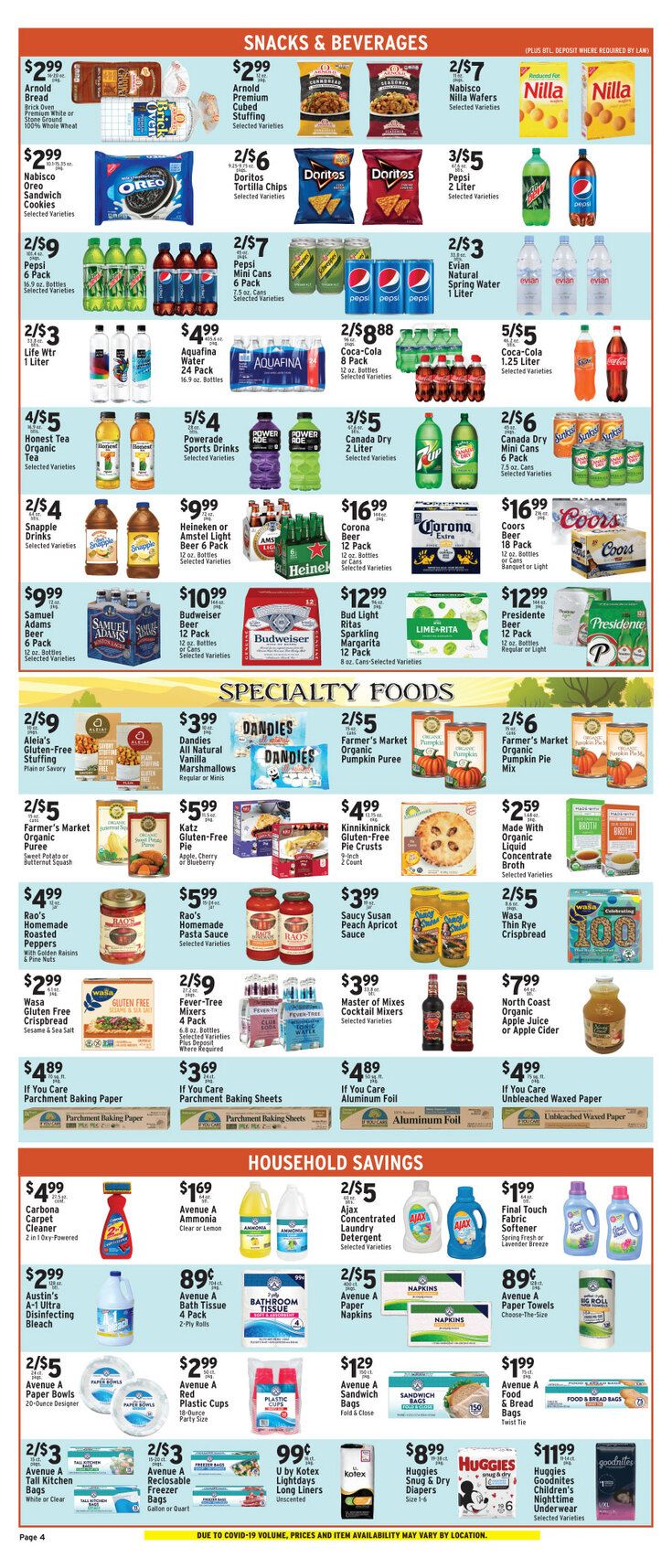 Lincoln Market Weekly Ad Flyer November 13 to November 19, 2020
