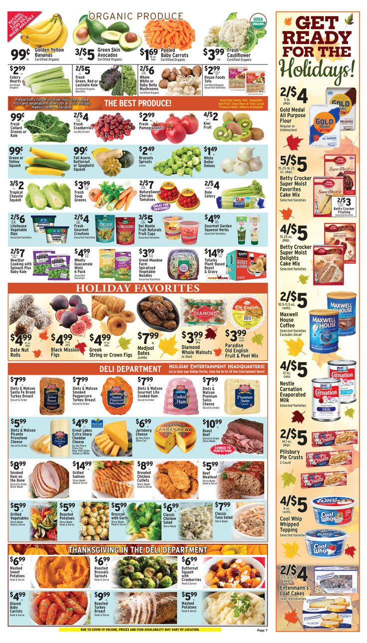 Lincoln Market Weekly Ad Flyer November 13 to November 19, 2020