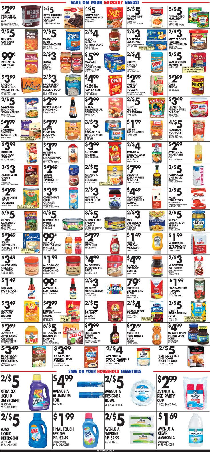 Pioneer Supermarkets Weekly Ad Flyer November 13 to November 19, 2020