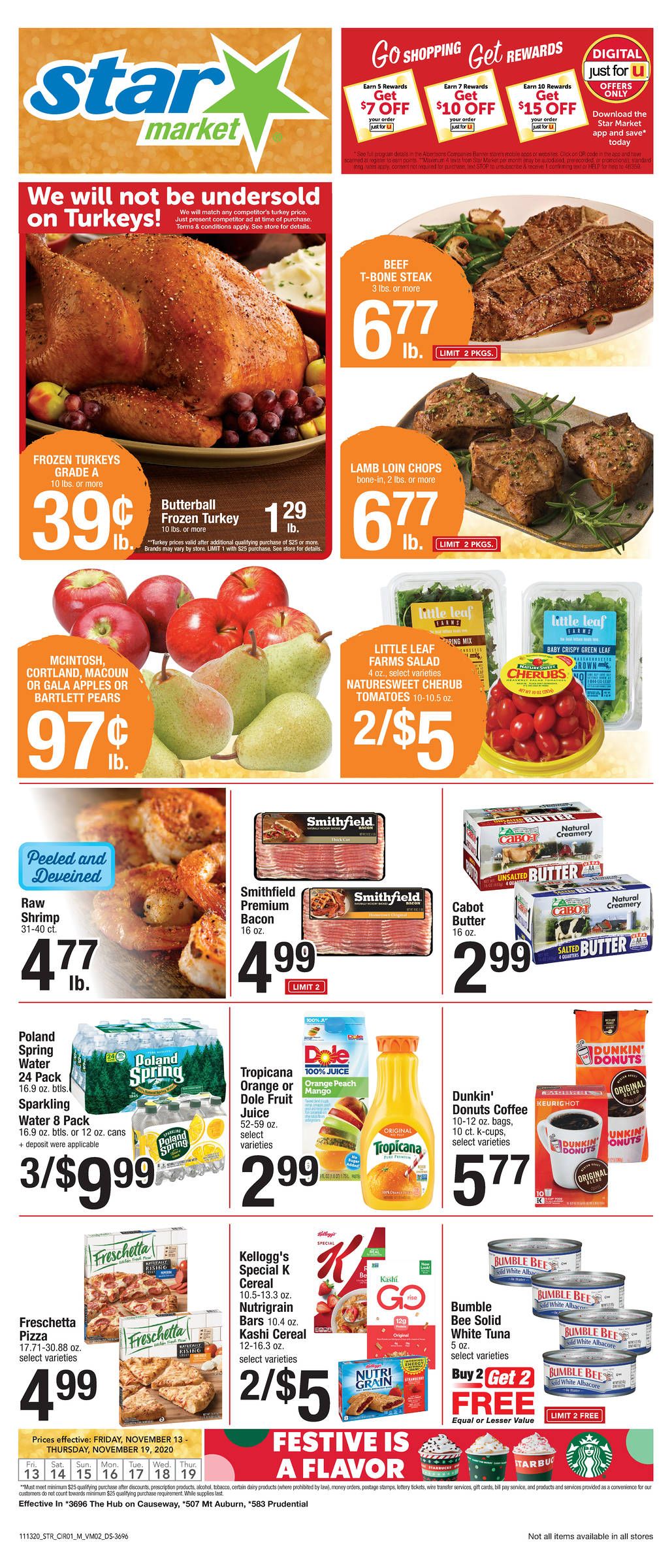 Star Market Weekly Ad Flyer November 13 to November 19, 2020