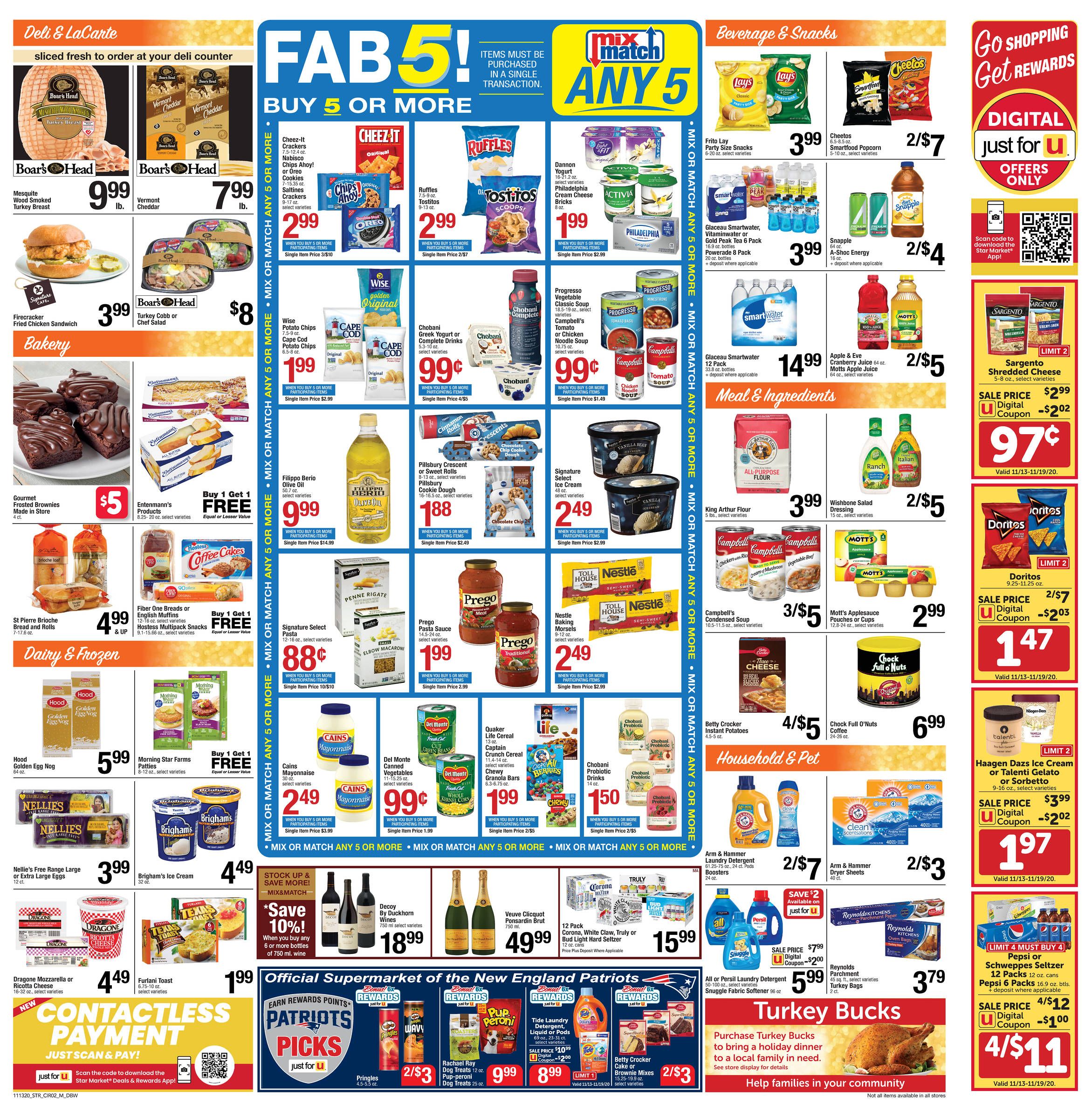 Star Market Weekly Ad Flyer November 13 to November 19, 2020