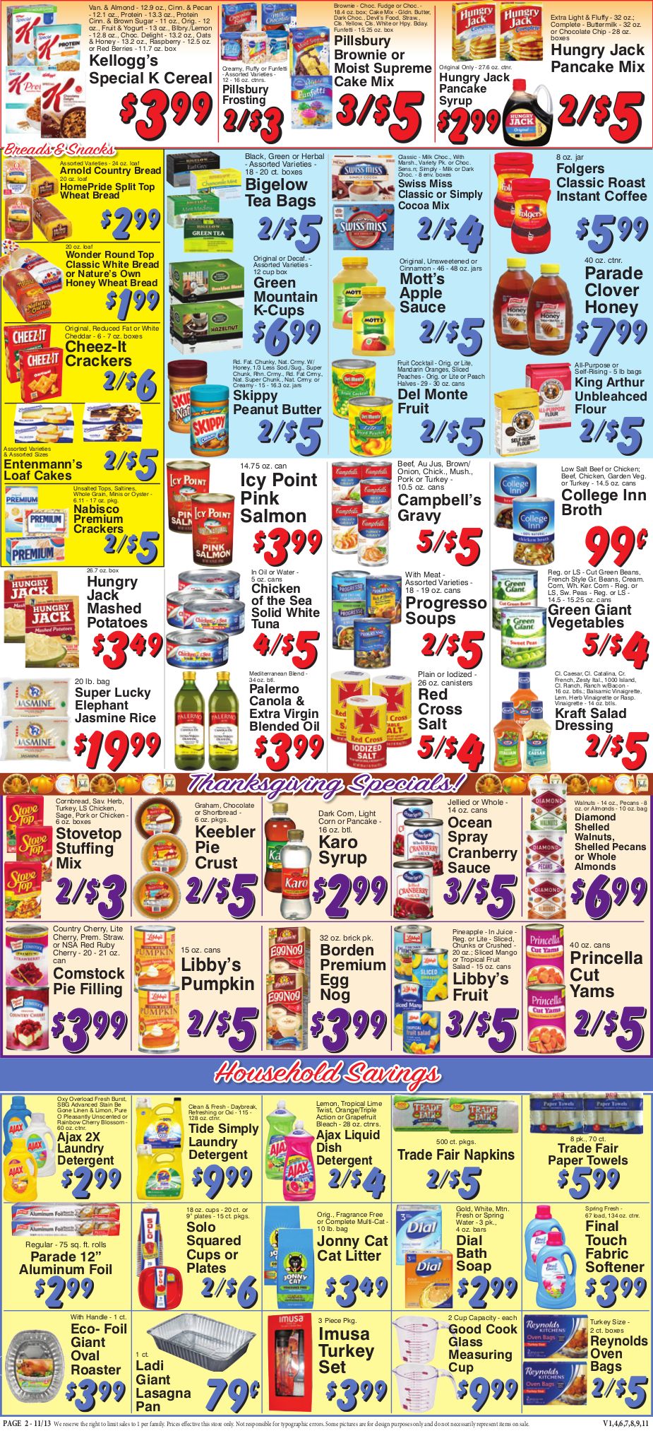 Trade Fair Supermarket Weekly Ad Flyer November 13 to November 19, 2020