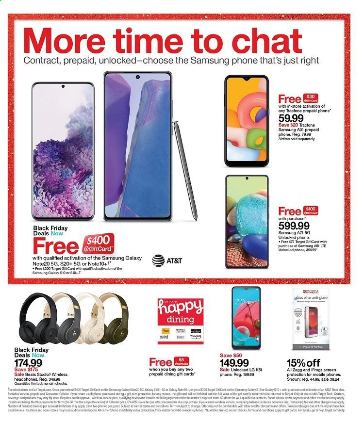 Target Weekly Ad Flyer November 15 to November 21