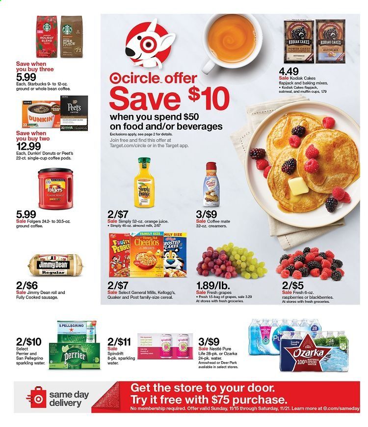 Target Weekly Ad Flyer November 15 to November 21