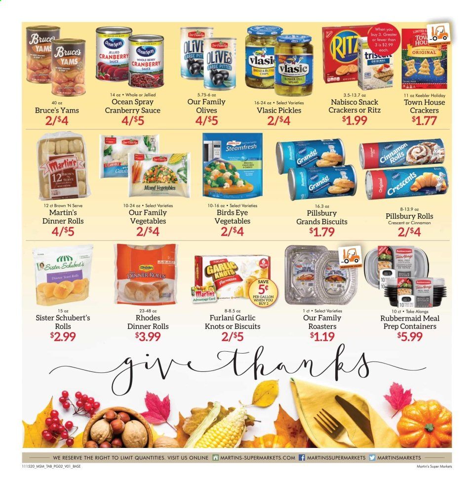 Martin’s Weekly Ad Flyer November 15 to November 21