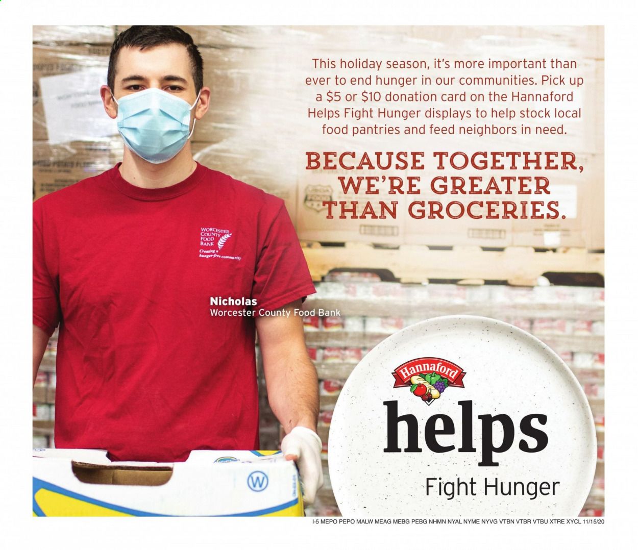 Hannaford (NH) Weekly Ad Flyer November 15 to November 21