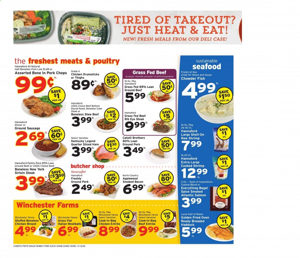 Hannaford (ME) Weekly Ad Flyer November 15 to November 21