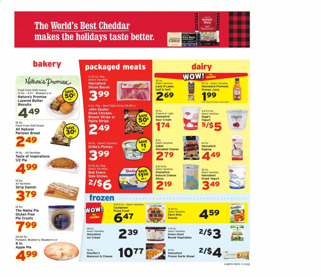 Hannaford (ME) Weekly Ad Flyer November 15 to November 21