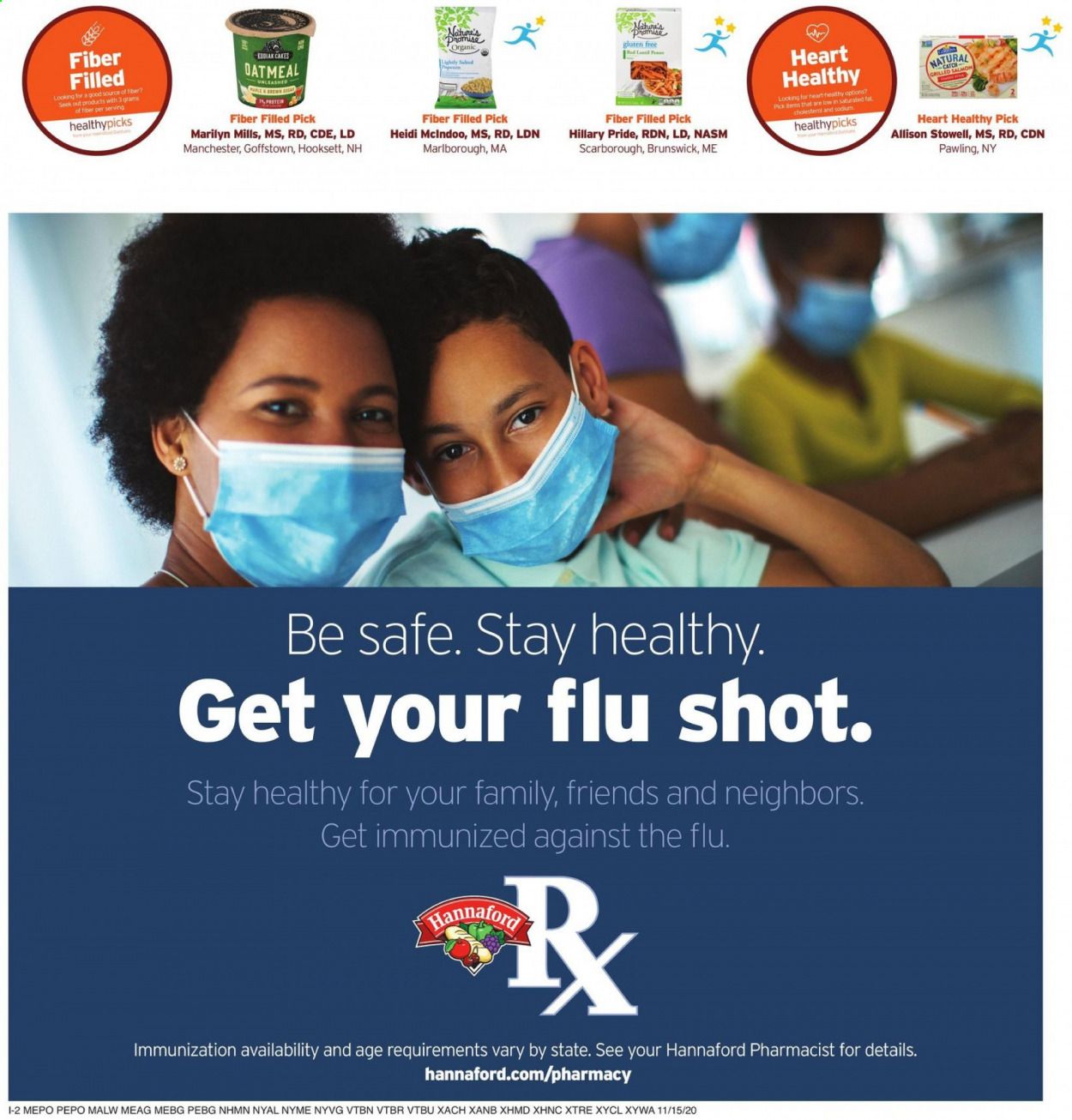 Hannaford (NY) Weekly Ad Flyer November 15 to November 21