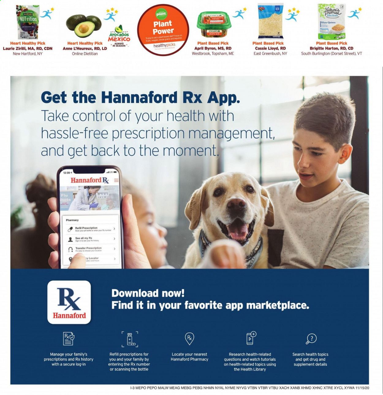 Hannaford (NY) Weekly Ad Flyer November 15 to November 21