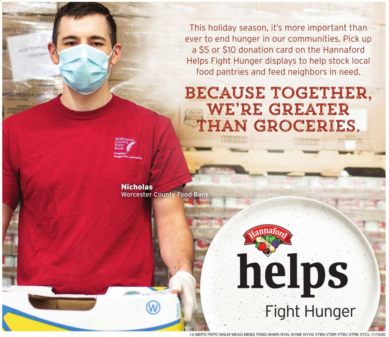 Hannaford (NY) Weekly Ad Flyer November 15 to November 21