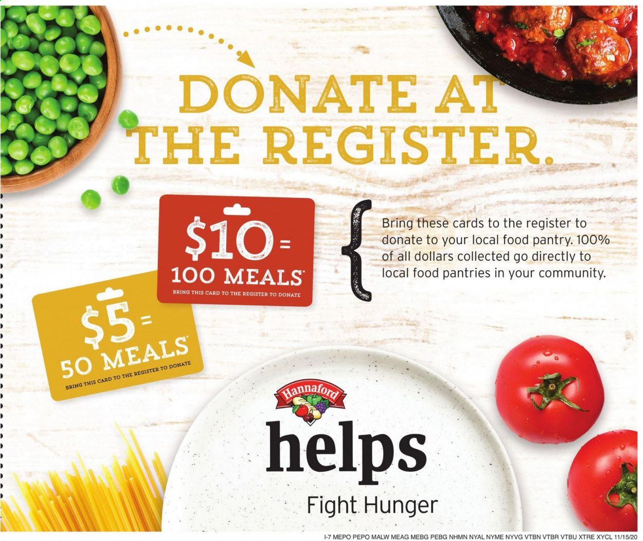 Hannaford (NY) Weekly Ad Flyer November 15 to November 21