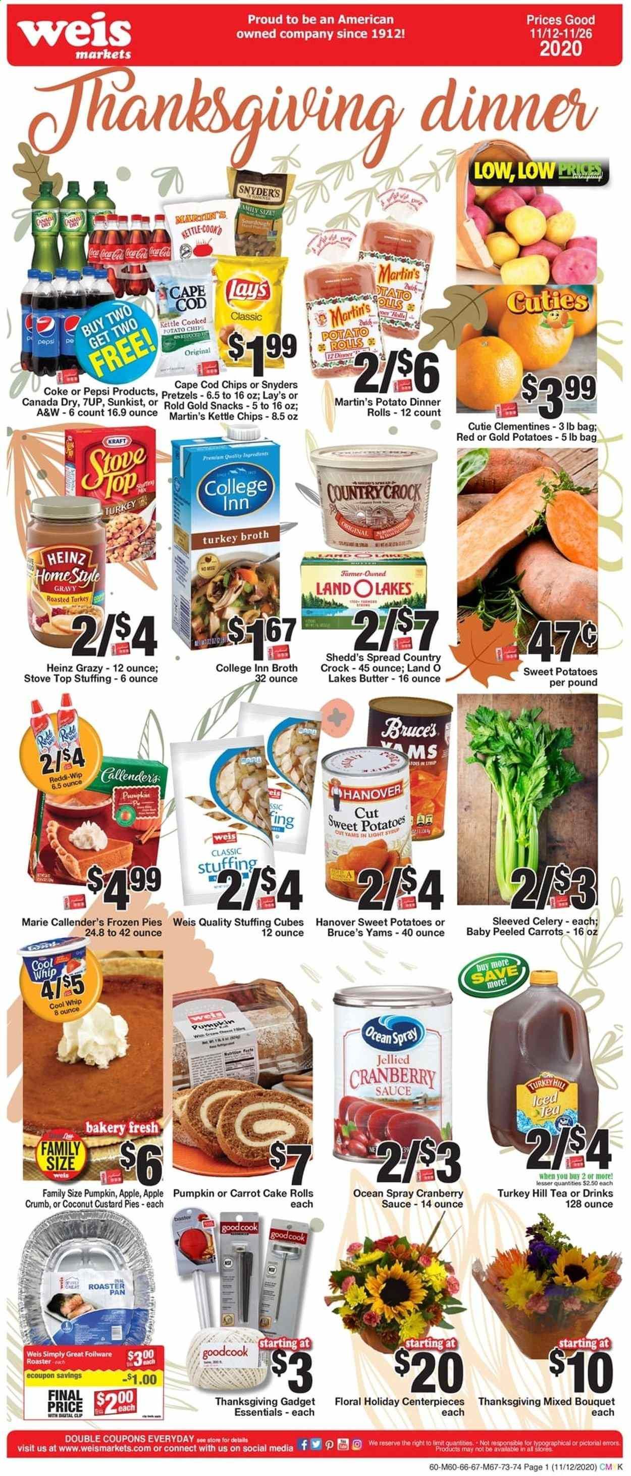Weis Weekly Ad Flyer November 12 to November 26
