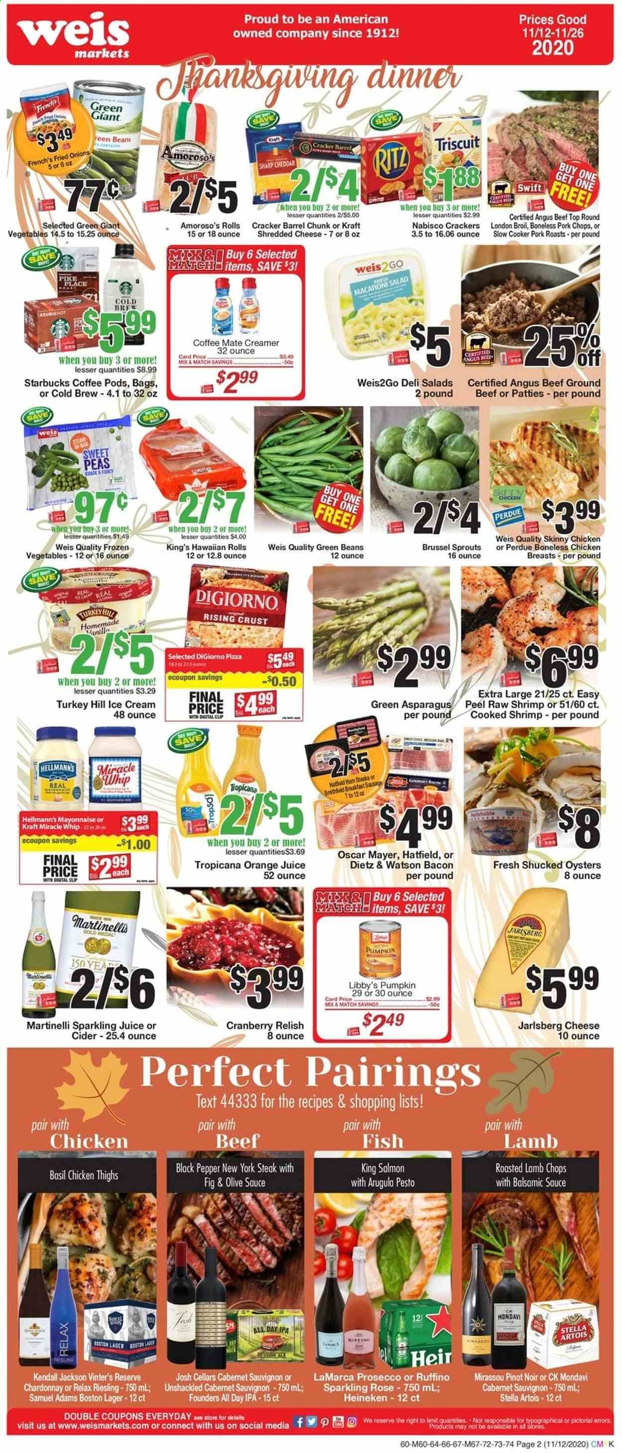 Weis Weekly Ad Flyer November 12 to November 26