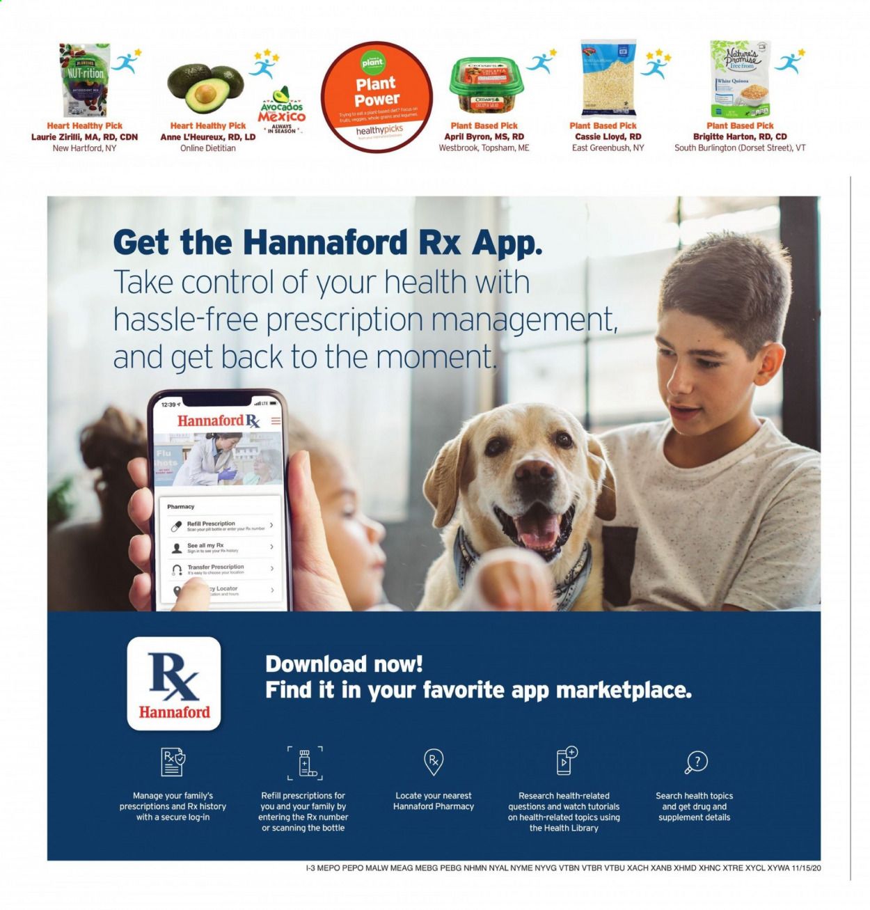 Hannaford (MA) Weekly Ad Flyer November 15 to November 21