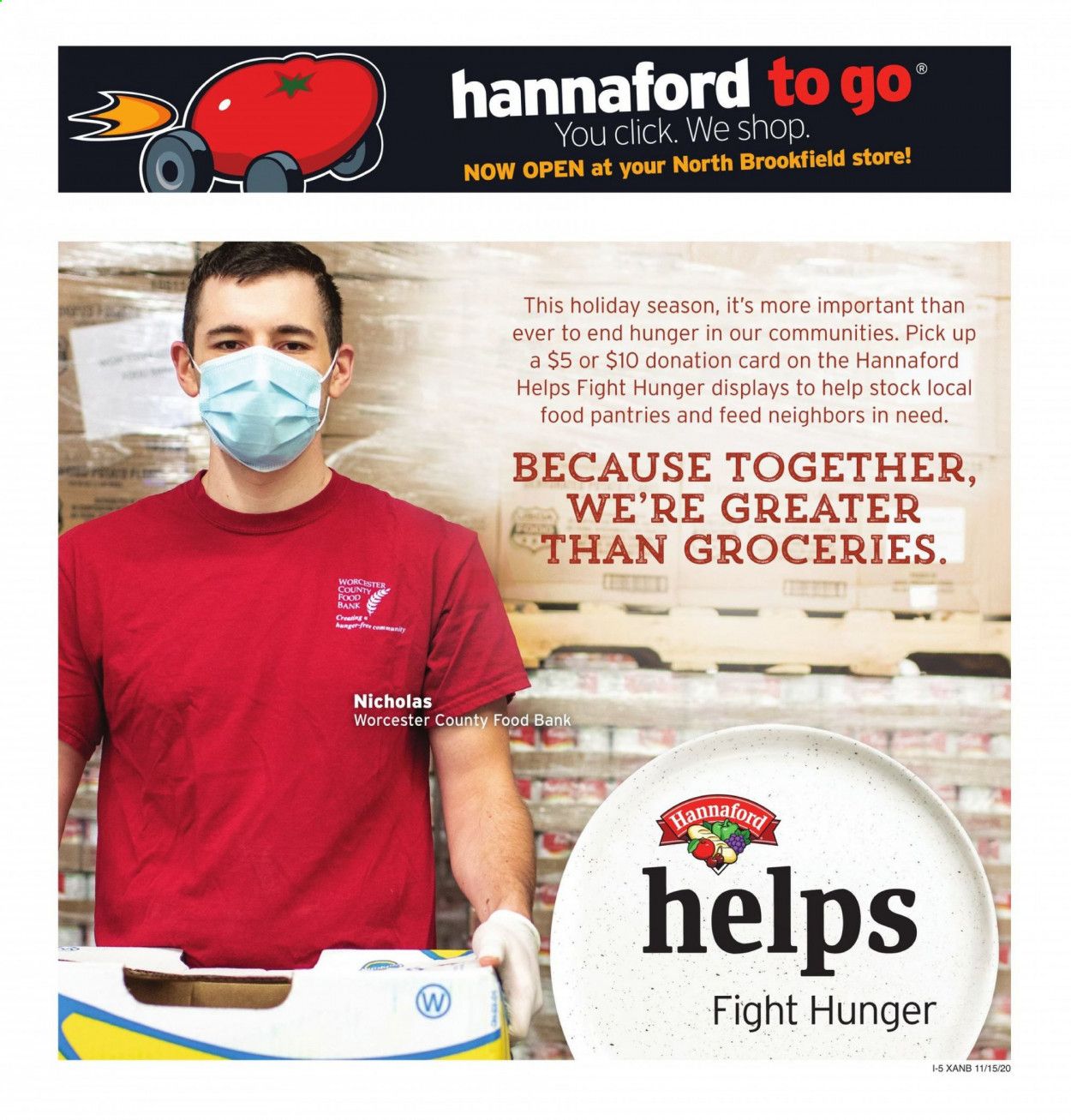 Hannaford (MA) Weekly Ad Flyer November 15 to November 21