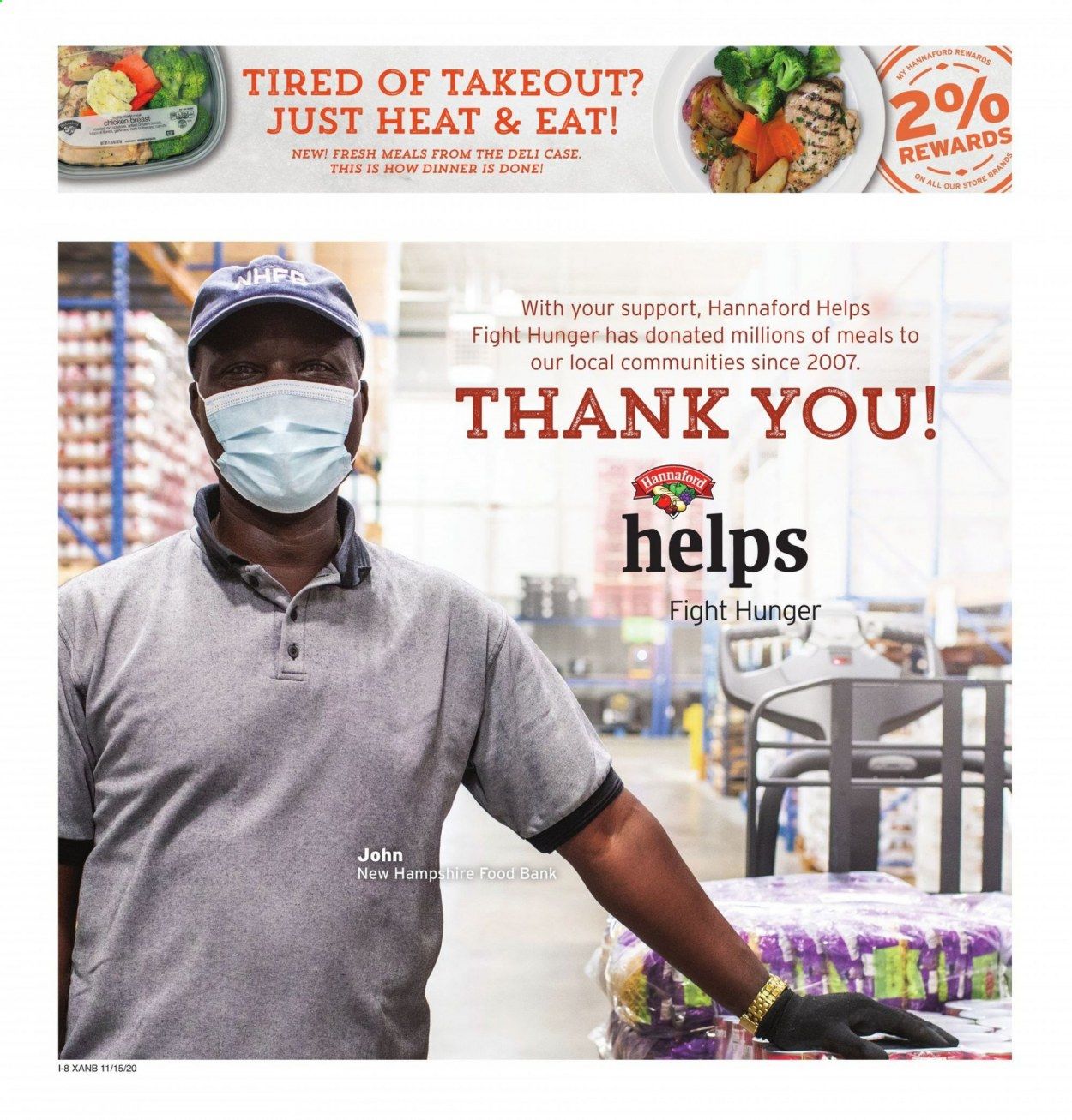 Hannaford (MA) Weekly Ad Flyer November 15 to November 21