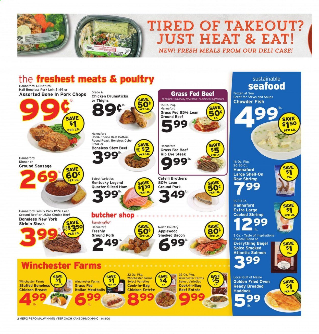 Hannaford (MA) Weekly Ad Flyer November 15 to November 21