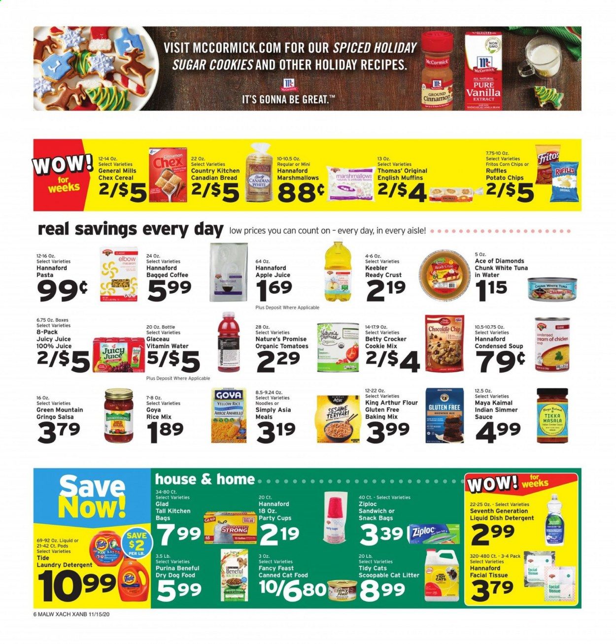 Hannaford (MA) Weekly Ad Flyer November 15 to November 21
