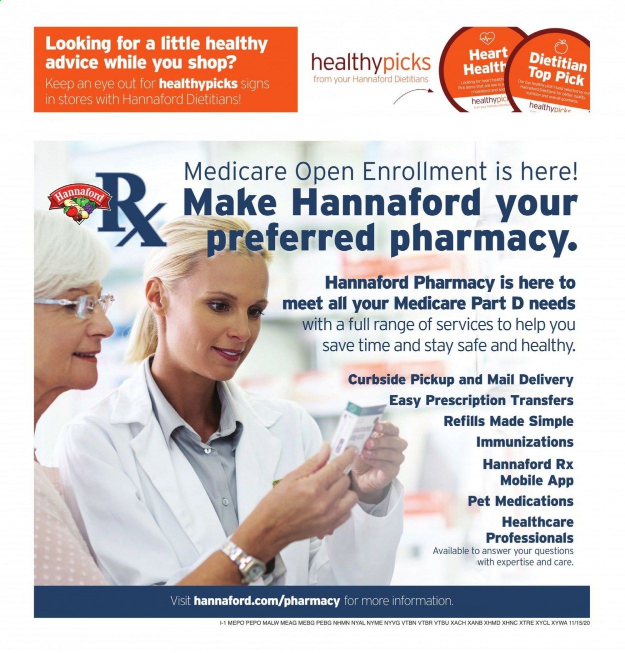 Hannaford (MA) Weekly Ad Flyer November 15 to November 21