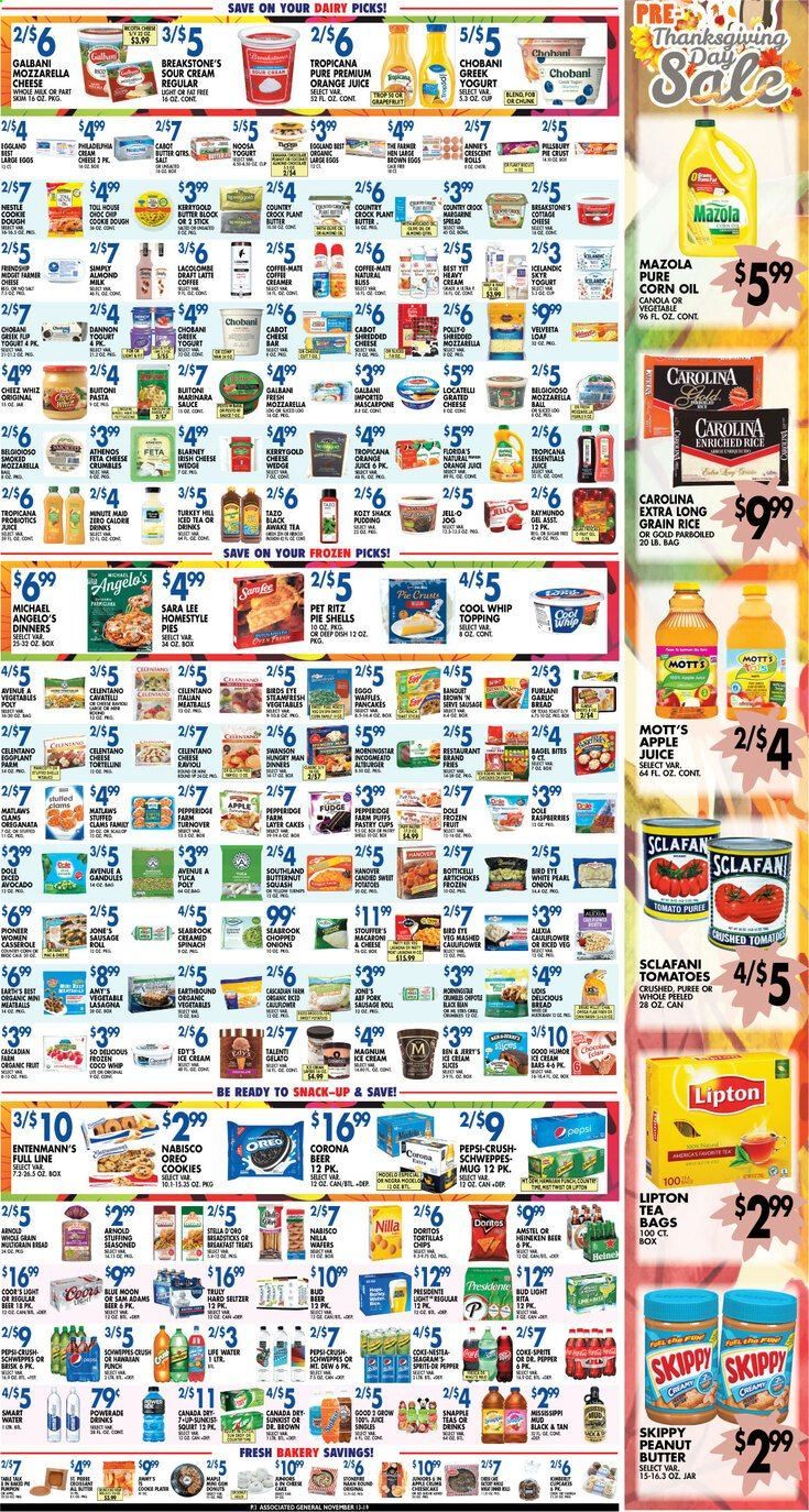 Associated Supermarkets Weekly Ad Flyer November 13 to November 19