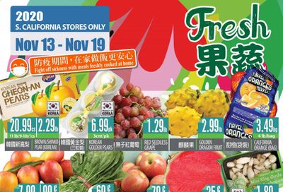99 Ranch Market (CA) Weekly Ad Flyer November 13 to November 19