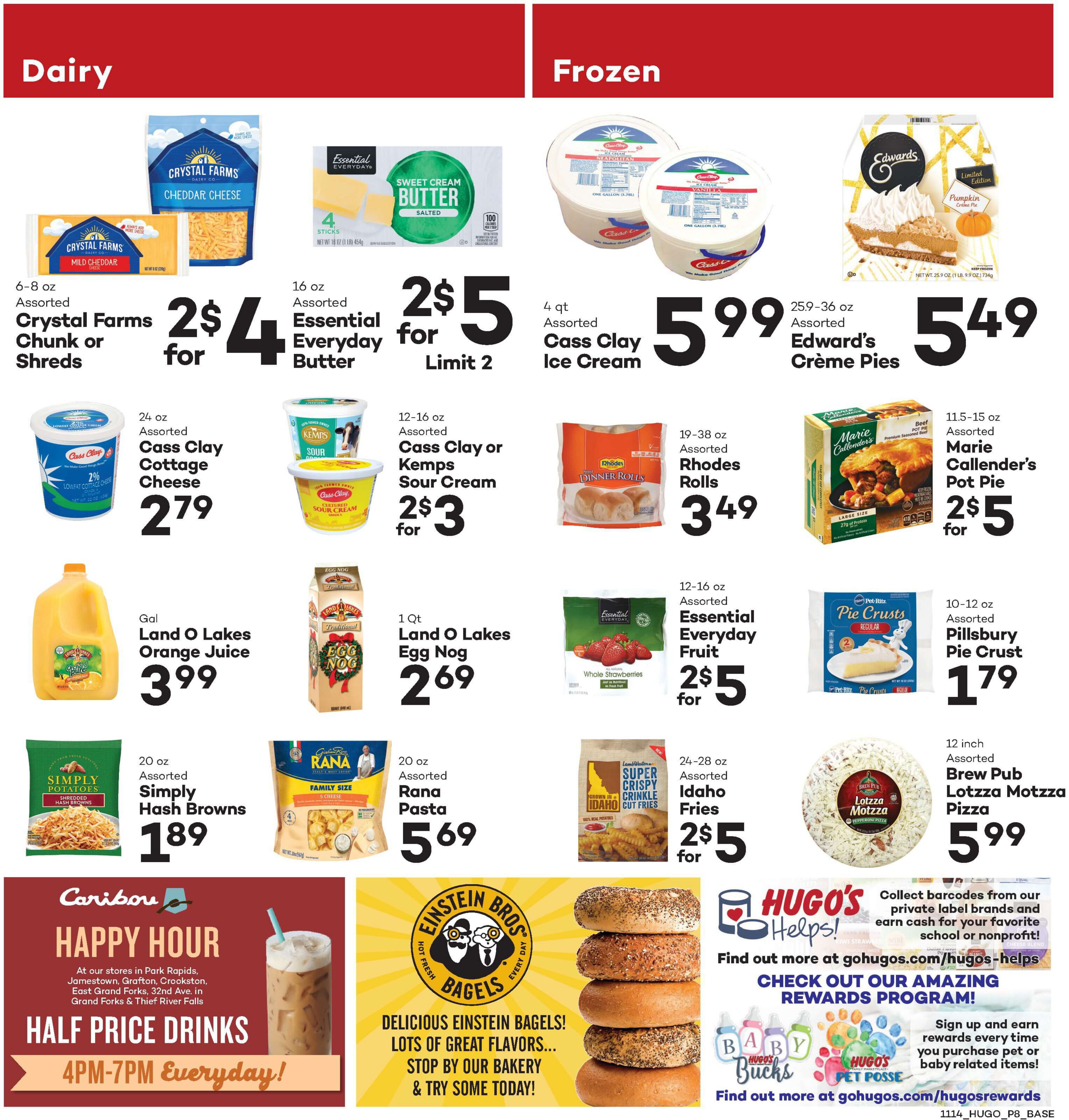 Hugo's Family Marketplace Thanksgiving Ad Flyer November 14 to November 27, 2020