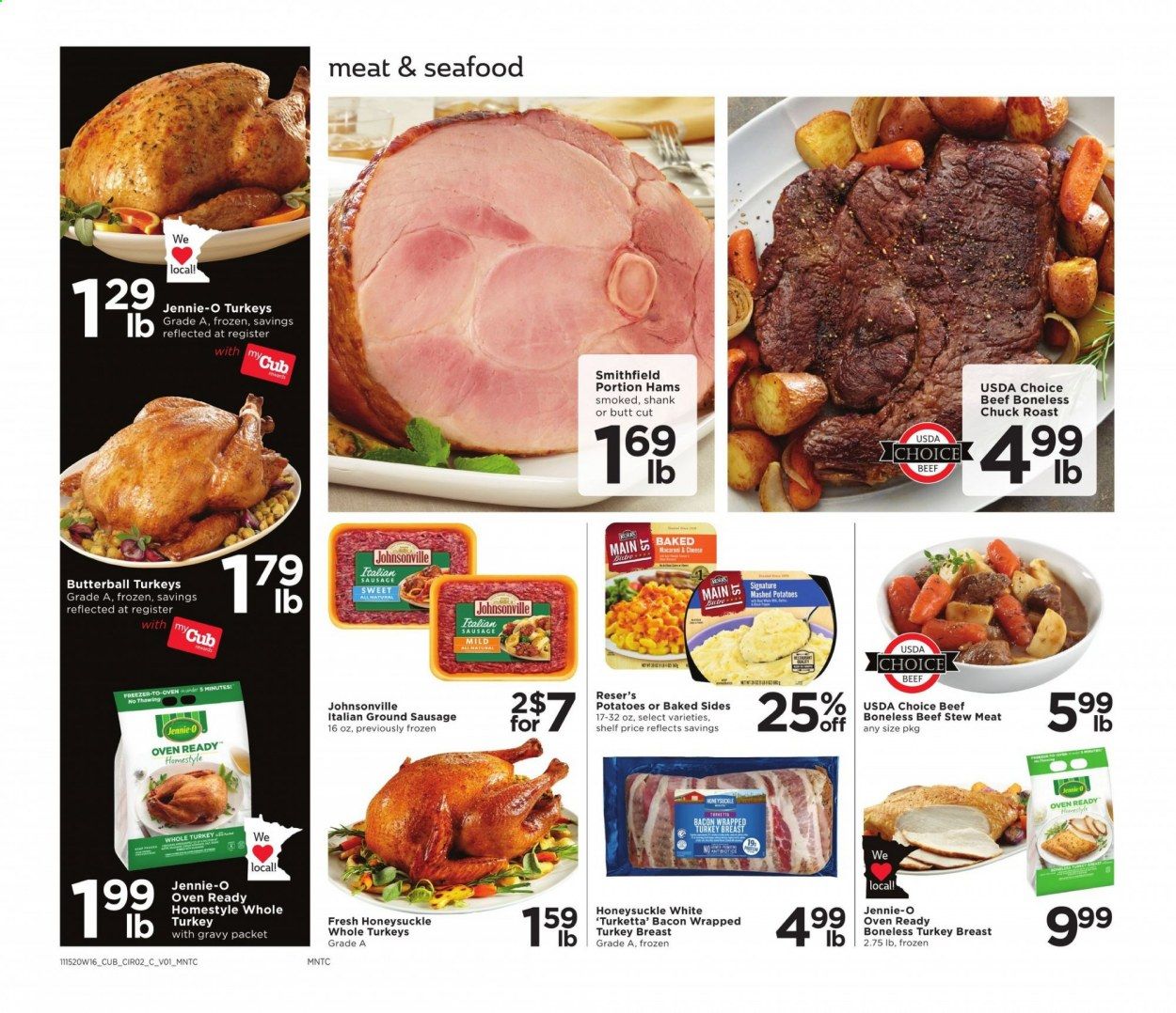 Cub Foods Weekly Ad Flyer November 15 to November 21