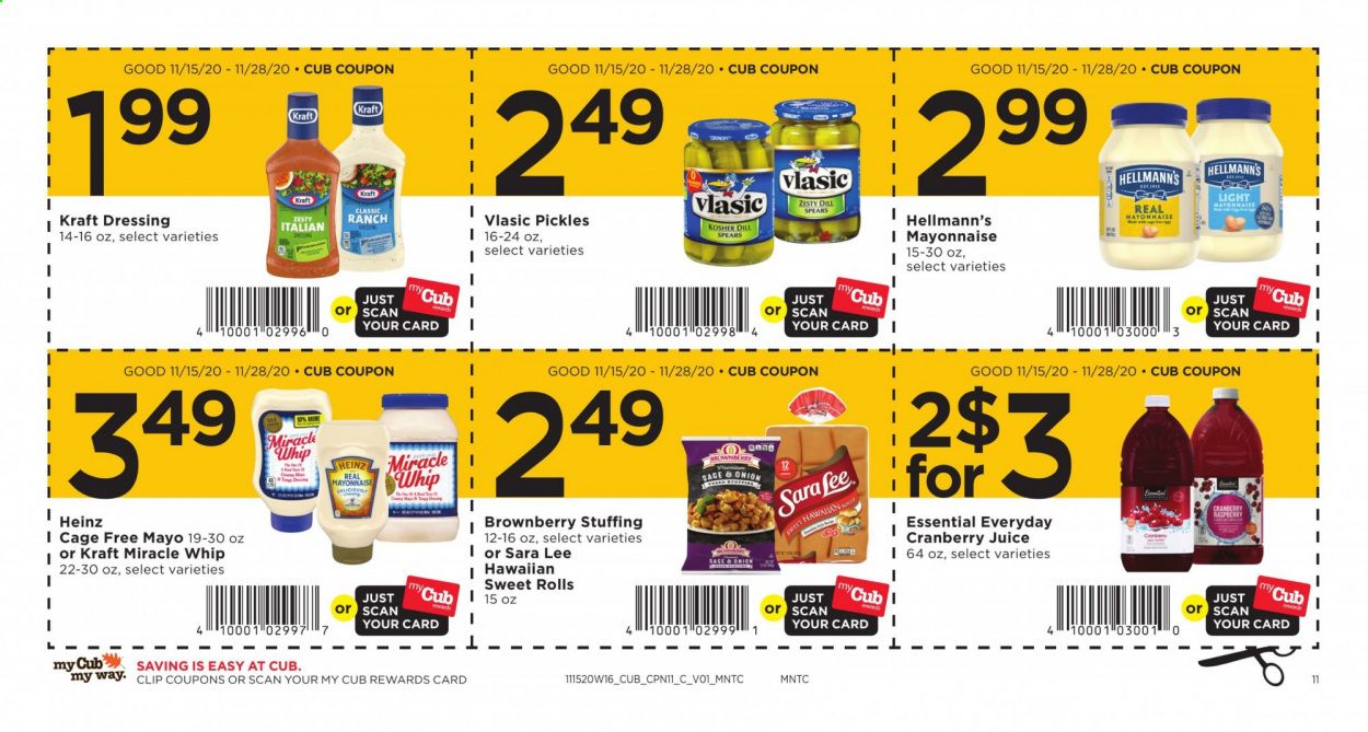 Cub Foods Weekly Ad Flyer November 15 to November 28