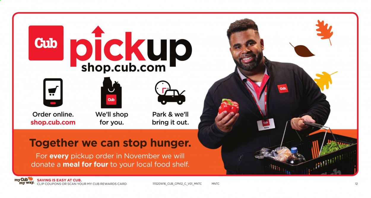Cub Foods Weekly Ad Flyer November 15 to November 28