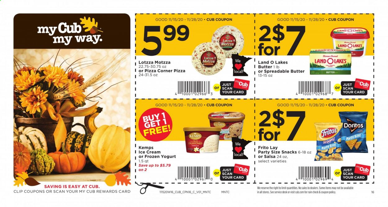 Cub Foods Weekly Ad Flyer November 15 to November 28
