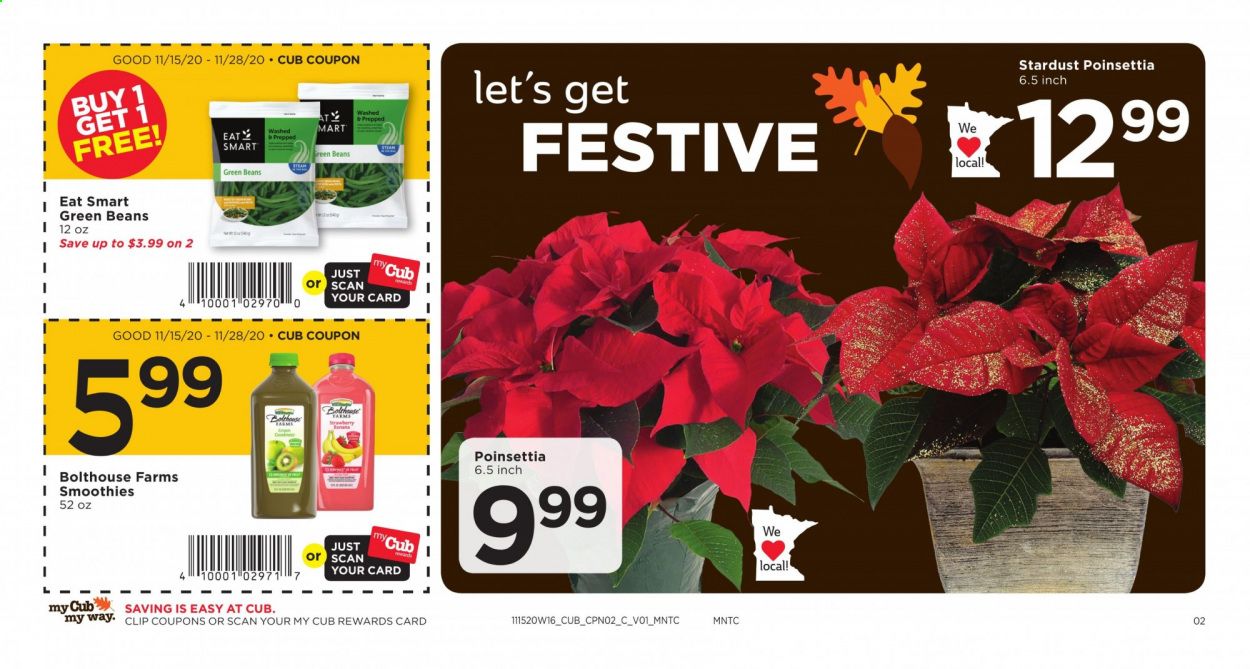 Cub Foods Weekly Ad Flyer November 15 to November 28