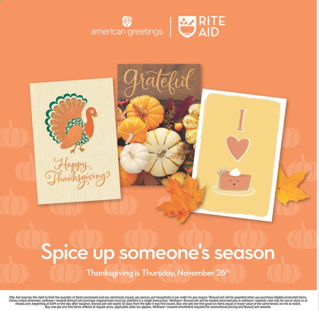 RITE AID Weekly Ad Flyer November 15 to November 21