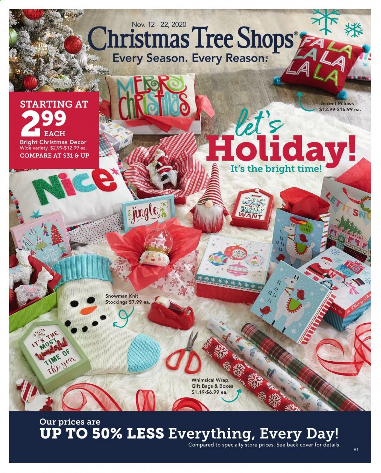 Christmas Tree Shops Weekly Ad Flyer November 12 to November 22